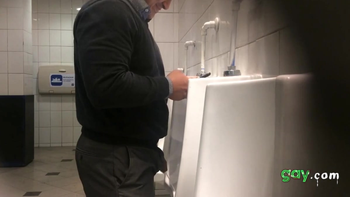 Spy guy in bathroom from chile